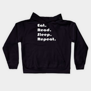 Eat Read Sleep Repeat Kids Hoodie